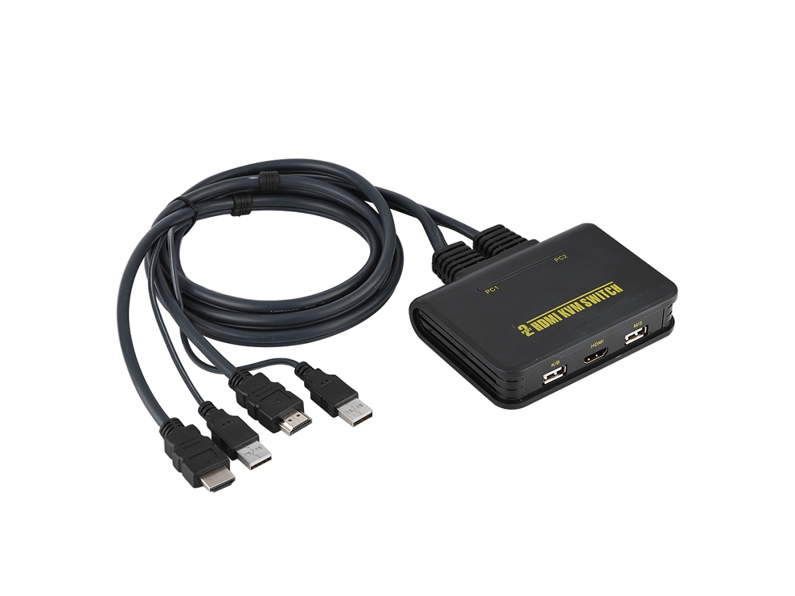 Switch Kvm Hdmi Usb 2 Portas LAXISCREED