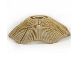 Luminária Pendente Retrô Amarela Em Formato De Chapéu De Palha – Ideal Para Decoração De Interiores De Salões De Chá E Escritórios.
