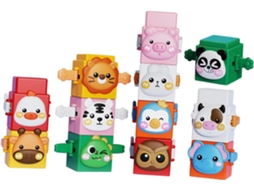 Conjunto De 12 Peças Brinquedos Empilhar, Caixas Encaixe, Jogos