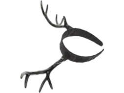 Tiara Com Chifres Para Fantasia De Natal, Ideal Para Festas, Cosplay E Como Acessório Para Fotos.