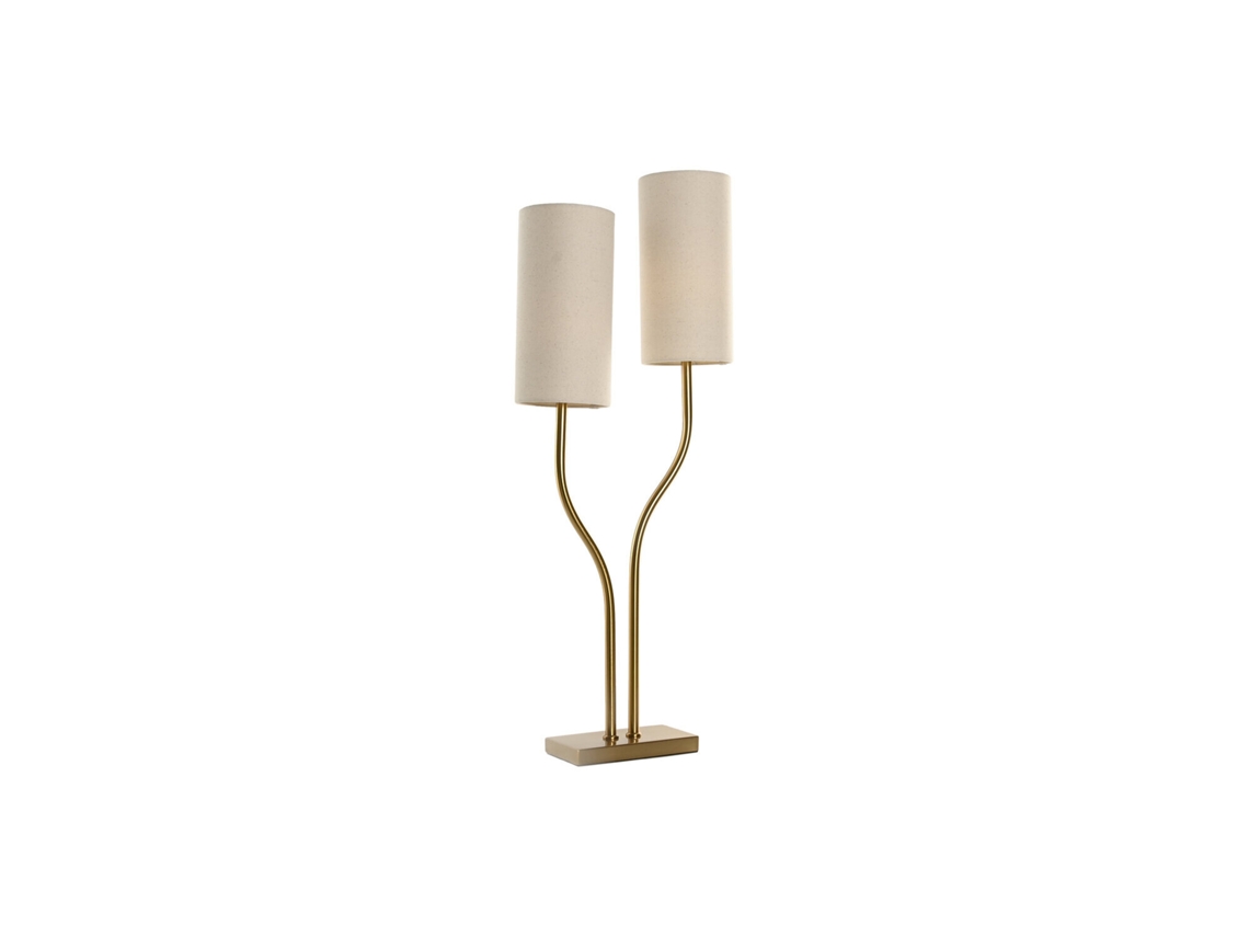 Abajur de Mesa em Ferro com 2 Cúpulas, 35x16x100cm ALEXANDRA HOUSE LIVING