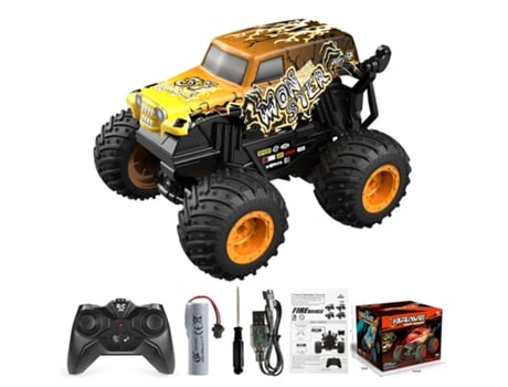 Camião De Brinquedo Telecomandado , Escala 120, Com Luzes E Música, Adequado Para Crianças Dos 4 Aos 12 Anos Hexinyigjly (s22)