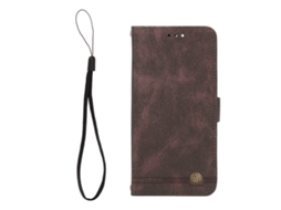 Capa de Couro PU para iPhone 13 Pro Max com função carteira e flip EOOCOO