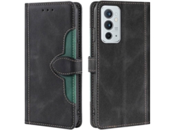 Capa OnePlus 9RT 5G HFS HOUSE Couro Pu (Preto)