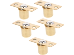 Jojofuny Conjunto De 10-fechos Rolo Com Esfera Cobre Gavetas E Portas Guarda Roupa, Resistentes E Ajustáveis