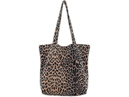 Fasst bolsa de Hombro Leopardo Suave com Asa Grande Tote Bolsa de Mão para Mulher Viagem e Uso Diário