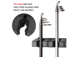 Rack de Pesca para 6 Varetas Parede