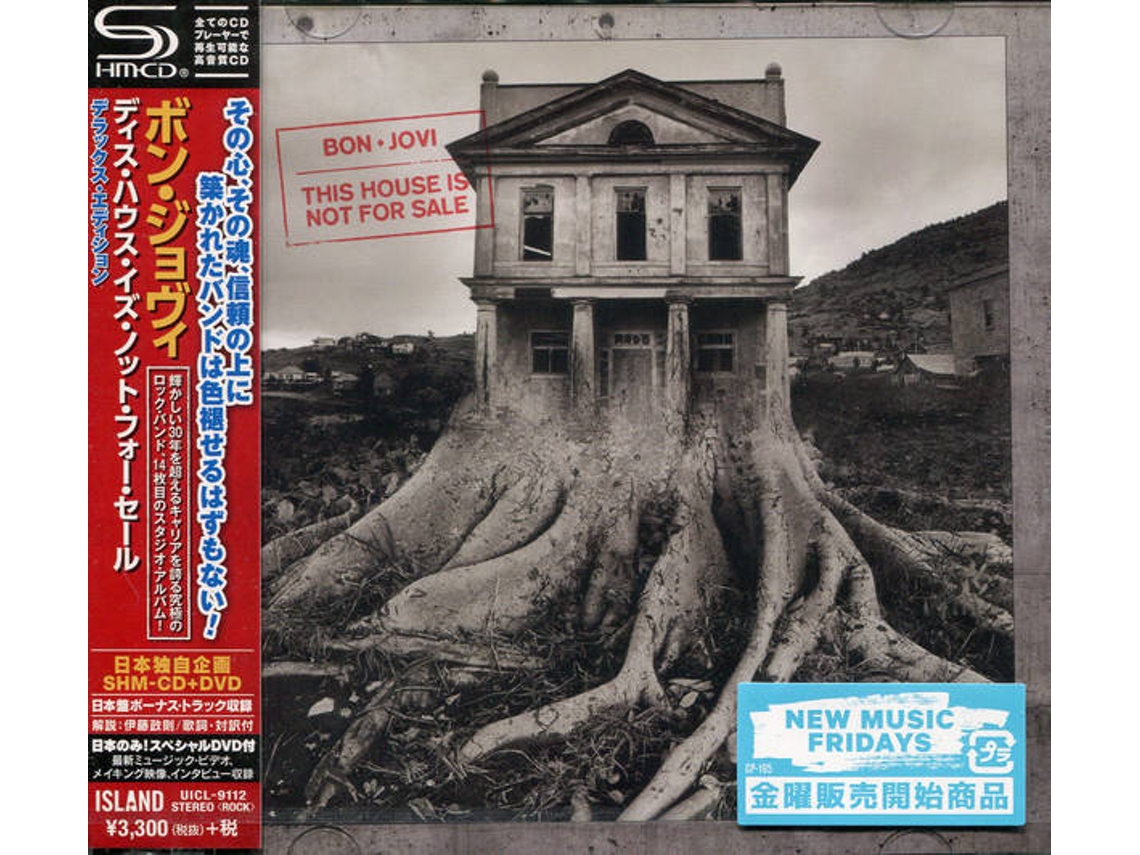 CD+DVD Bon Jovi - This House Is Not For Sale (1CDs)