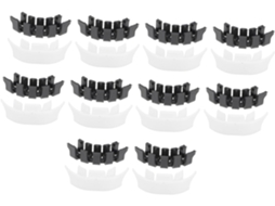 Clipe de Suporte para Caule de Plantas Inoomp, Clipe de Plástico Às Intempéries para Tomates, Pepinos, Pimentões e CHABERLU