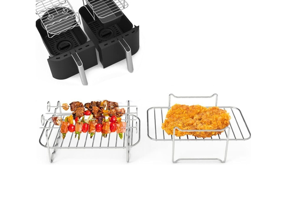 Acessórios Para Fritadeira A Ar Zona Grelha Para Fritadeira A Ar Aço Inoxidável