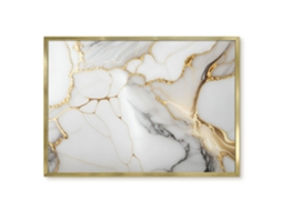 Magnetic Glass Board Marble Elegance For The Hall Espelharte (70x50 Cm)