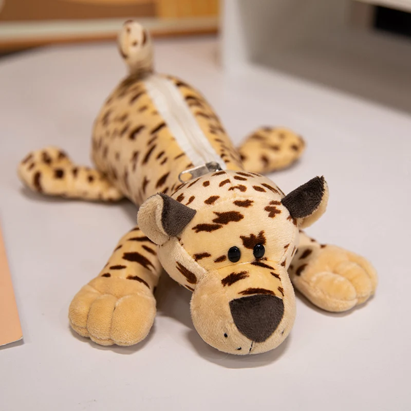 (estilo 4, 26 Cm) Estojo De Lápis De Pelúcia Em Formato De Animal De Desenho Animado, Bolsa Grande Para Guardar Material Escolar Infantil
