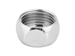 Laxiscreed Pack De 8 Porcas Para Tubos Corrugados De Gás 16,8mm Para Ligações Seguras