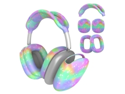 Capa de Silicone para Airpods Max, Tpu Macio Resistente a Arranhões, Conjunto 3 em 1rosa Estreladoczhhmart