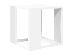 Mesa de Centro Branca MAISON EXCLUSIVE 32x32x30 cm