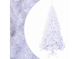 Vidaxl Árvore De Natal Artificial Com Ramos Grossos 180 Cm Pvc Branco