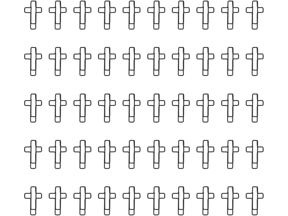 50-clipes De Papel Em Formato Cruz, Marcadores De Livro Pequenos, Clipes Agenda, Materiais De Escritório