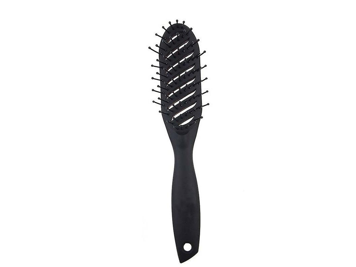 Escova Curva Para Modelar Cabelos, Escova Para Secagem Rápida, Pente Para Homens E Mulheres, Pente Para Modelar E Ondular Niuniud Brilvibera (1 Peça)