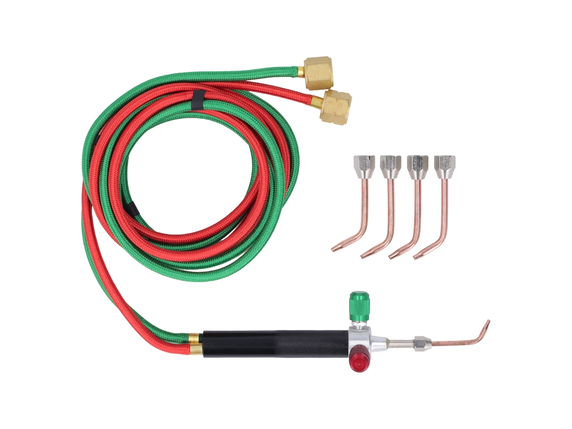 Kit De Ferramentas De Pistola De Soldadura Com 5 Bicos Para Manutenção E Artesanato