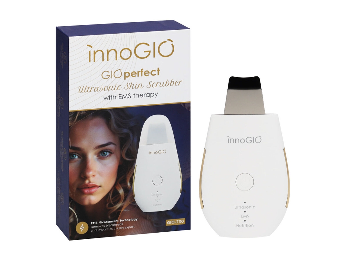 Aparelho De Limpeza Facial Ultrassónico 4 Em 1 Innogio 730 (melhora O Aspeto E Estado Da Pele)
