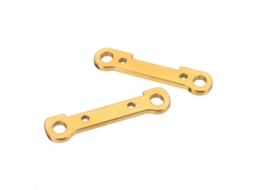 1834 2pcs Wltoys 124017 124019 1/12 Rc Car Spare Placa Reforço Braço Oscilante Dianteiro/traseiro Metal 1834 1835 Peças MDUG