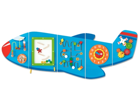 Jogo Didático VIGA TOYS Madeira - Bege - 180 x 60 x 5 cm)
