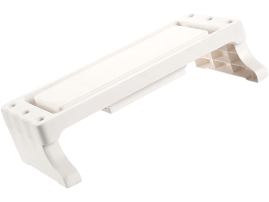 Teclado Compacto, Branco Suporte.