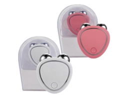 2 Unidades de Aparelho Lifting Facial Ems com Massageador e Rolo Microcorrente GOKOCO