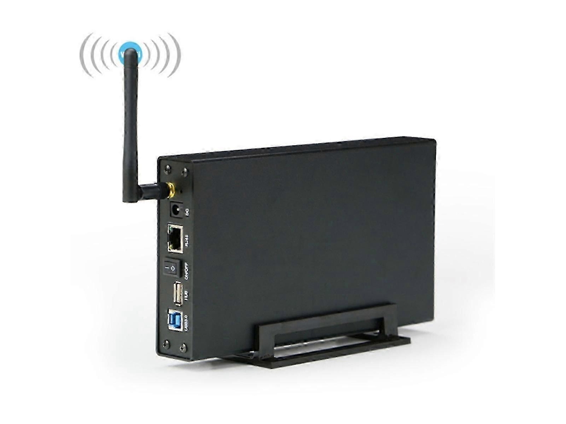 Caixa Para Hdd Ssd Portátil, 3.5 Polegadas, Usb3.0, Rj45 Ethernet, Para Nas