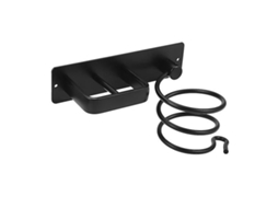 Suporte para Secador de Cabelo, Conjunto Prateleiras Pendurar Cabelo Montagem na Parede Niuniu GOKOCO