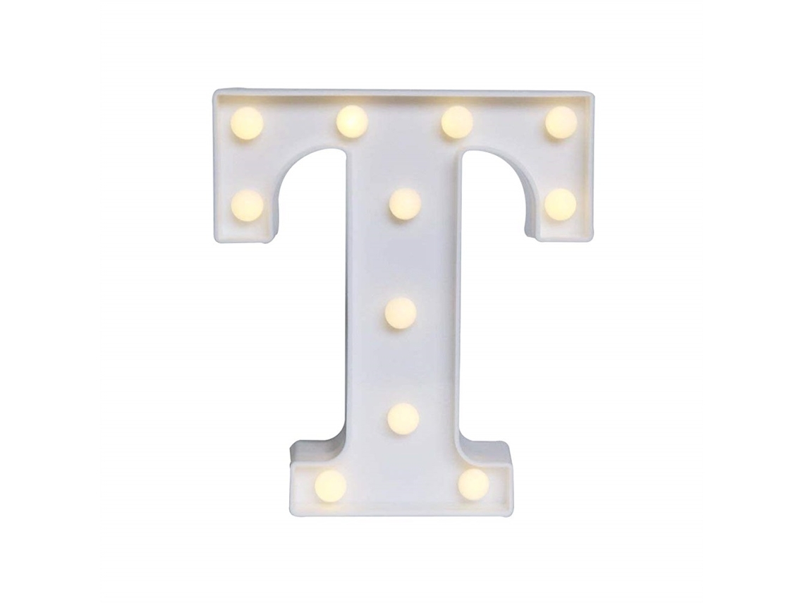 Letras de LED Bj-Luz, Alfabeto, Números, Símbolos, & e Coração para Decoração de Casamentos, Festas, Casa, Bar e Natal