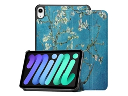2026dn capa Protetora Compatível com Ipad Mini6 2021 de 8.3 Polegadas com Função de Dormir/acordar e Suporte Plegável
