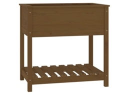 Planter, Planters Vidaxl Marrom Madeira De Pinho (82.5 X 54 X 81 Cm)