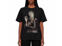 Rockinstone Scarface Movie Double Expose Black Adult T-shirt Size:m