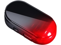 Luz De Advertência Solar Para Carro – Segurança Intermitente, Dispositivo De Alarme Com Carregamento Usb, Equipamento