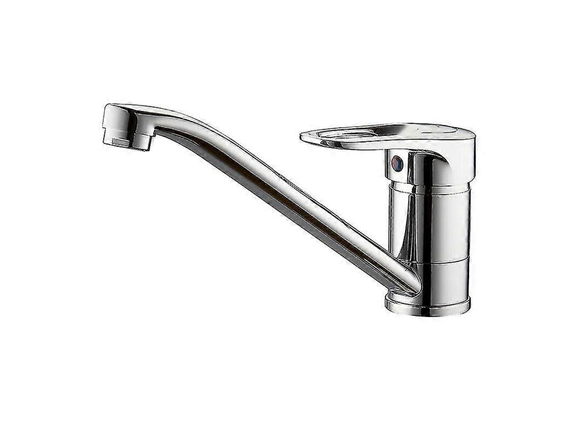 Faucete Ledeme Cozinha Puxador Bico Giratório Single Handle