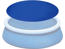 Cobertura De Piscina Movida A Energia Solar Para Piscina Acima Do Solo, Piscina Inflável Com Retenção De Calor De Água, Design Estável Seguro Para Qui