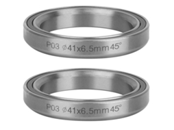 Rebe - 2 unidades de capacetes de mountain bike em aço reforçado com rolamentos selados duplos, acessório 41mm P03