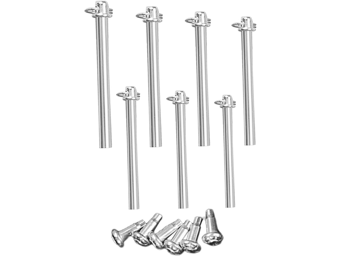 Kit De Reparo Para Ventilador Dobrável, Fácil Instalação E Estrutura Simples, 7 Conjuntos De Rebites Metal Para Eixo E