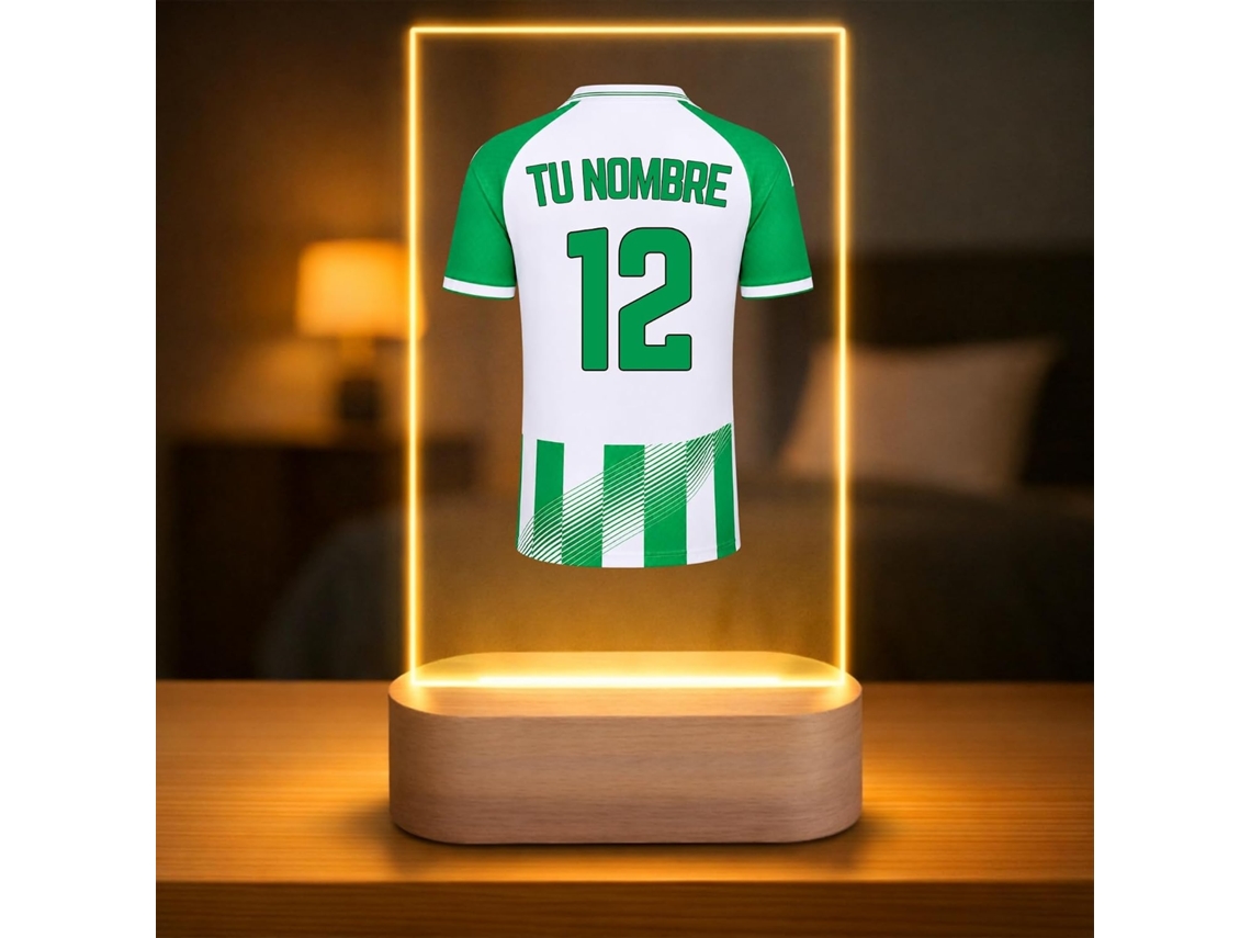 Lâmpada De Futebol Personalizada Com Led
