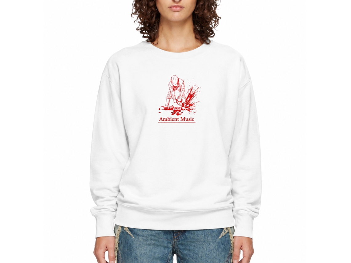 Rockinstone Ambient Music Pod Classic Sweatshirt Unique Designer Style