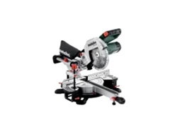Serra de Esquadria Radial METABO kgs 216 M 1500W 216Mm Led de Linha de Corte de Precisão
