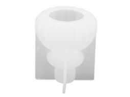 Molde De Cera Silicone Reutilizável Flexível Forma Abóbora Diy Portátil