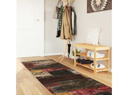 Vidaxl Passadeira Marsa Multicolor 100 X 350 Cm Poliéster E Pvc