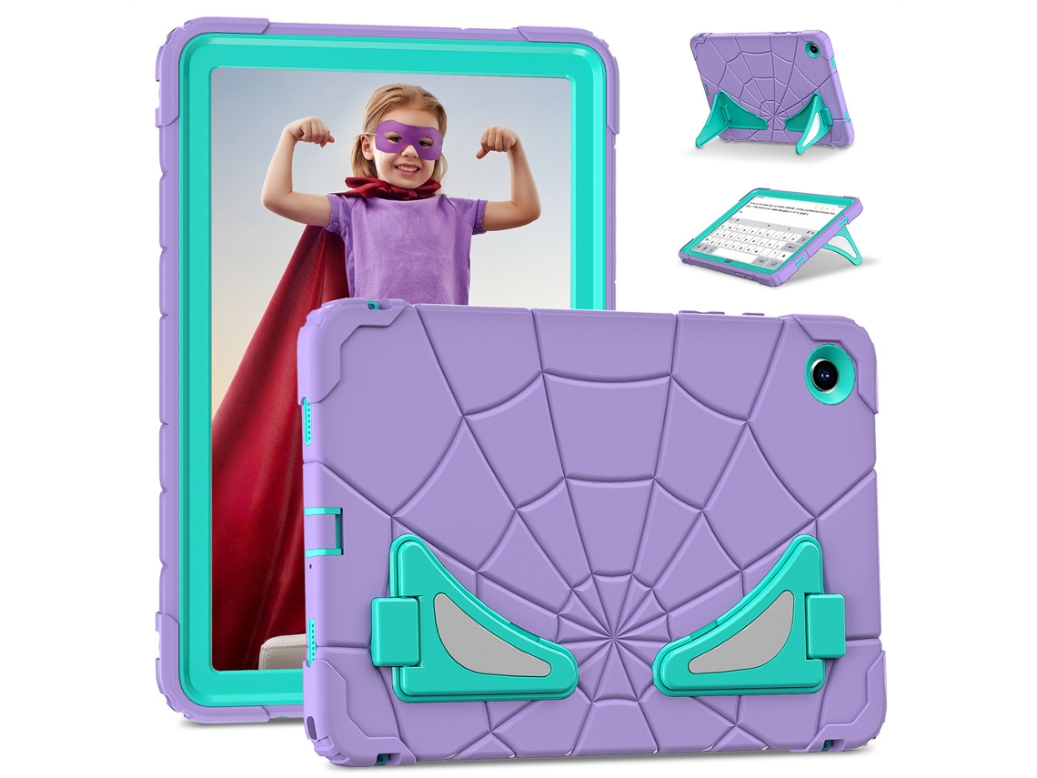 Capa para Samsung Galaxy Tab A11 de 11 polegadas com suporte resistente a impactos DIGITALLAB Verde Menta