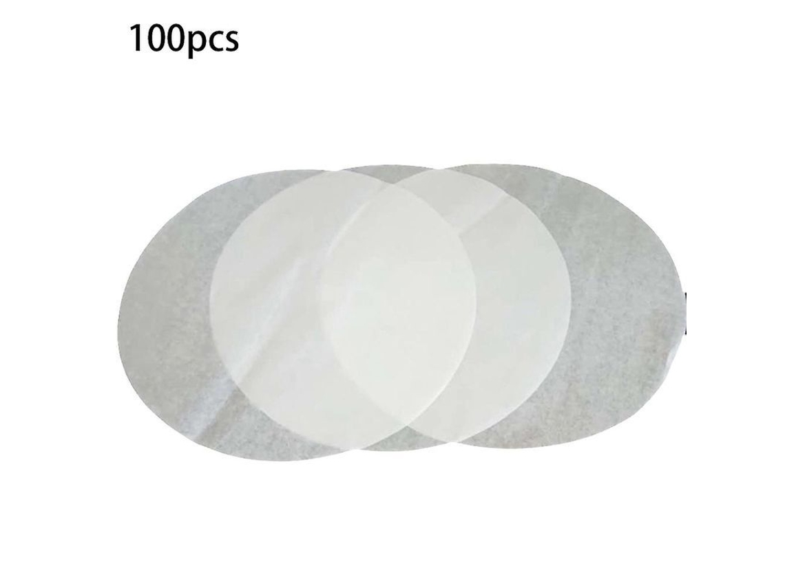 Farfi 100 Folha De Papel De Forno Antiaderente Para Pão Snacks Steamer Air Fryer Ferramenta De Cozinha 32 Cm