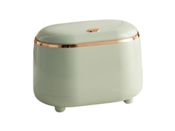 Lixo de Mesa Mini com Tampa Verde Claro S/MARCA