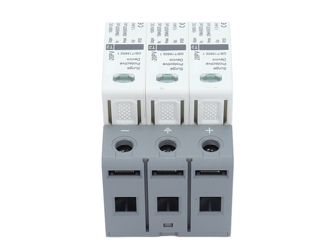 Laxiscreed Dispositivo De Proteção Fotovoltaica Contra Sobretensão 10-20ka 1000vdc