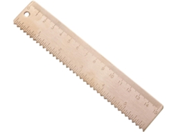 Régua Reta De Latão Lioobo 15cm, Régua De Latão Para Estudantes, Material Escolar, Dupla Graduação, Para Escola E