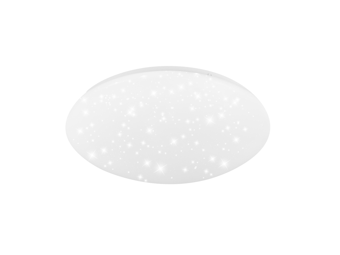 Nettlife Candeeiro Led Quarto 30 Cm 6000k Céu Estrelado 18 W Ip44, Luz Casa De Banho, Sala, Quarto Criança, Cozinha